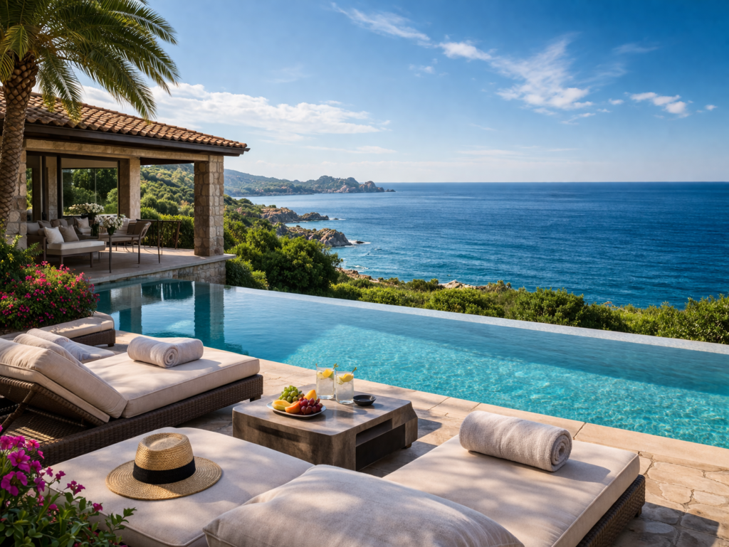 Come scegliere una villa esclusiva in Sardegna con privacy reale e standard di alto livello