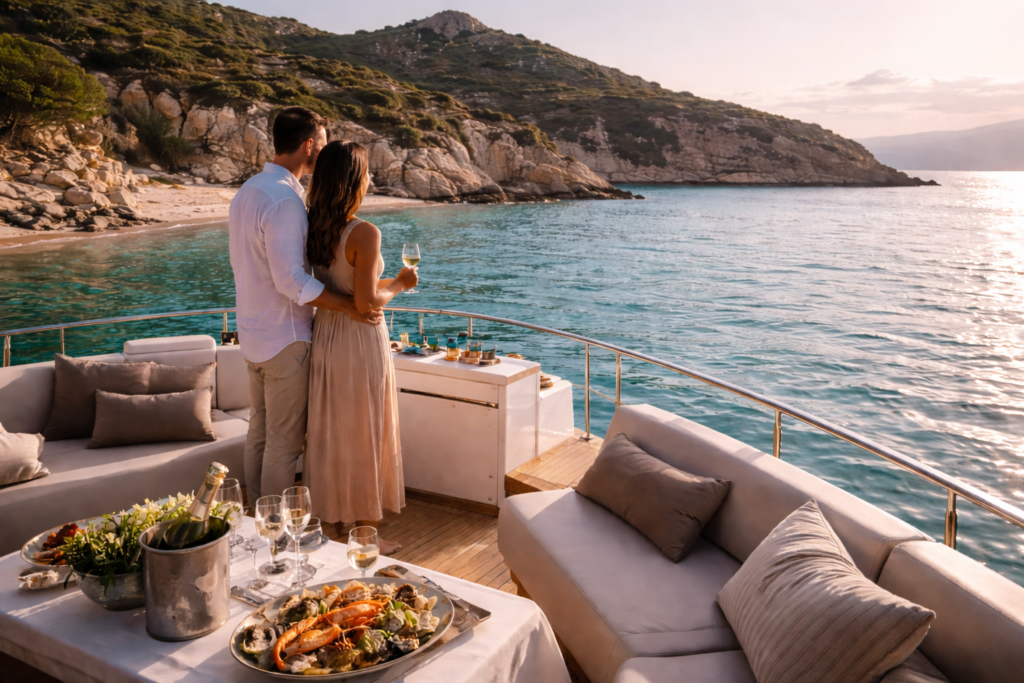 Yacht privato in Sardegna: come organizzare un’esperienza coerente, discreta e ben coordinata
